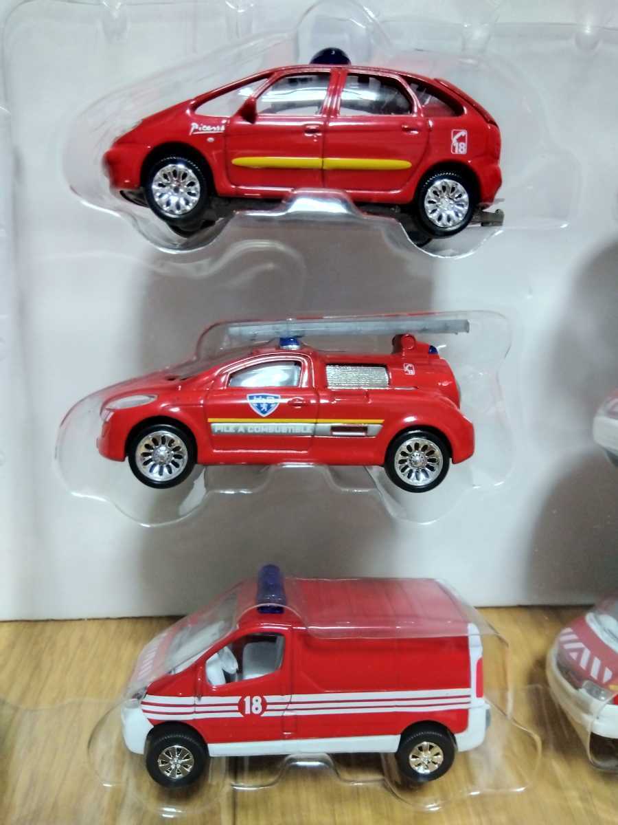 NOREV【SAPEURS POMPIERS 6台】ルノー プジョー シトロエン NOREV【SAPEURS POMPIERS 6台】ルノー プジョー シトロエン