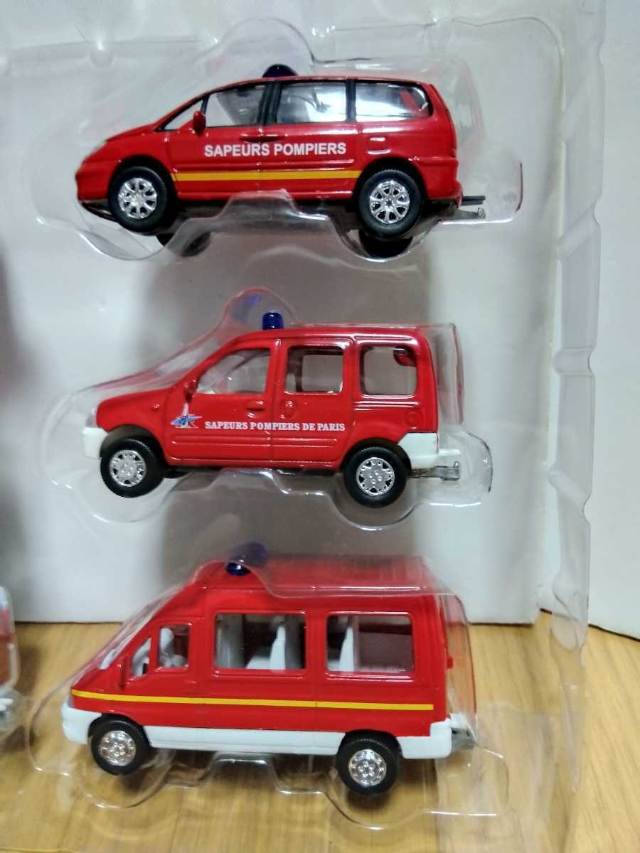 NOREV【SAPEURS POMPIERS 6台】ルノー プジョー シトロエン NOREV【SAPEURS POMPIERS 6台】ルノー プジョー シトロエン