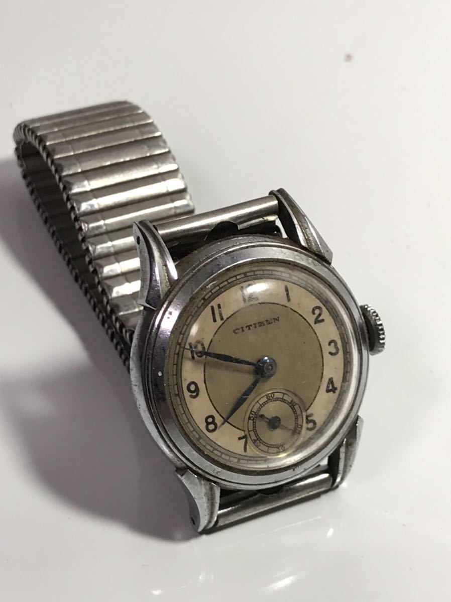 CITIZEN シチズン EVERBRIGHT BACK STAR スモールセコンド 手巻き