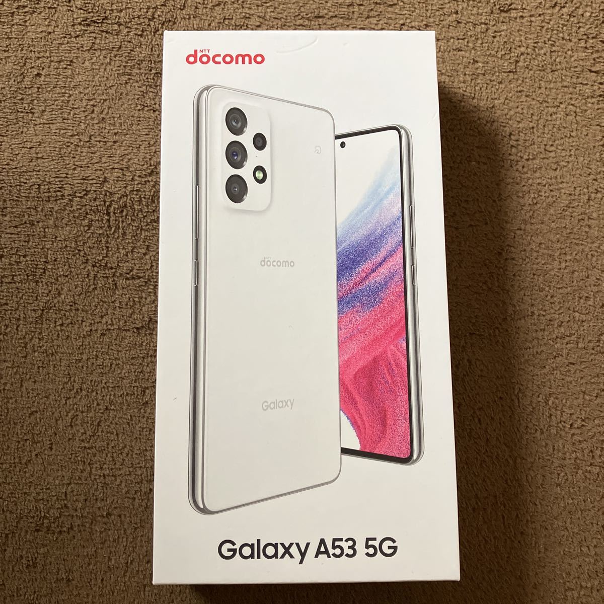被り心地最高 Galaxy SC-53C A53 5G SIMロック解除済 Galaxy ホワイト