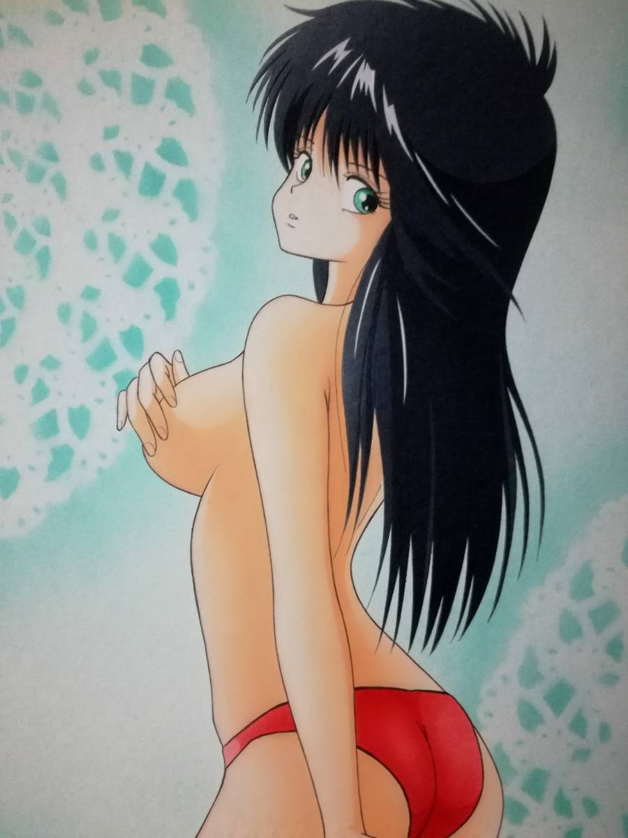 同人手描きイラスト きまぐれオレンジロード 鮎川まどか 色紙