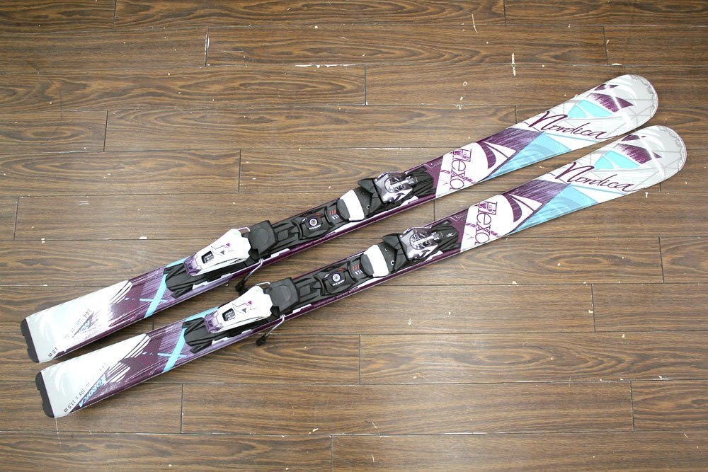 NORDICA ノルディカ レディース 女性用 カービング スキー 板 elexa エレクサ 144cm ADV 中古品_画像1