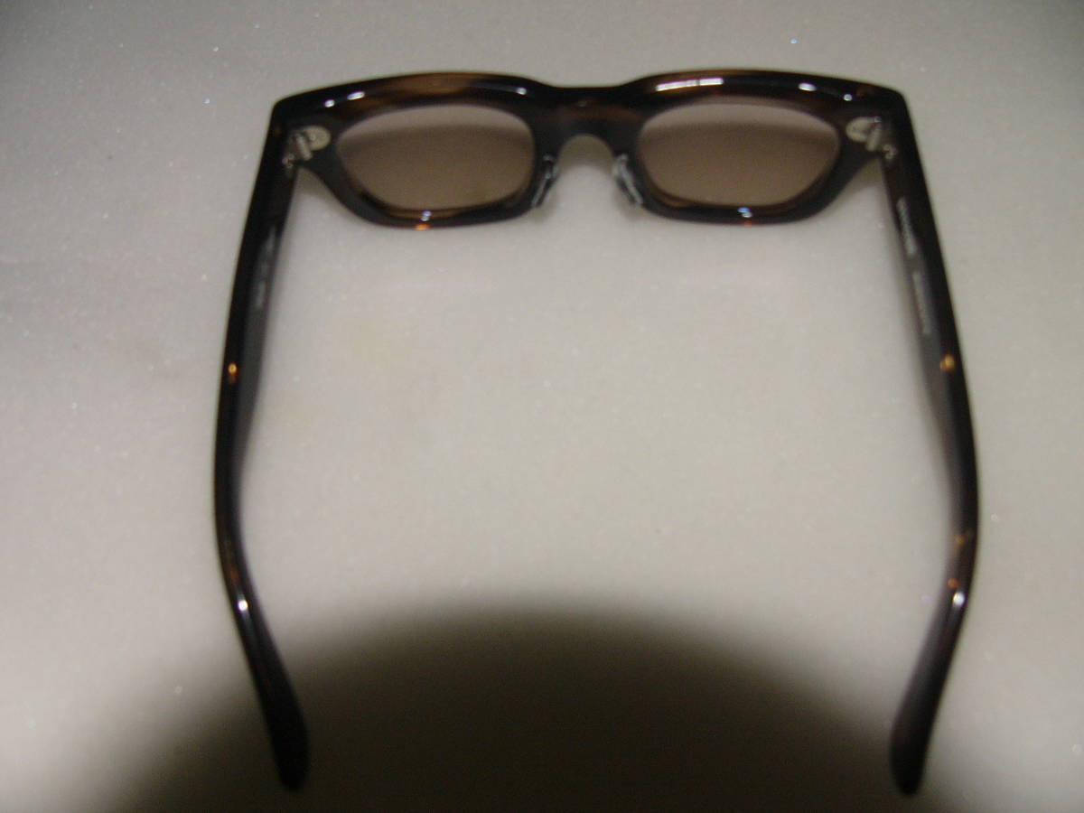 EFFECTOR / エフェクター / MUNAKATA /ムナカタ:レアカラーなコニャック(限りなく未使用・コレクション・試着のみ・度入り_画像4