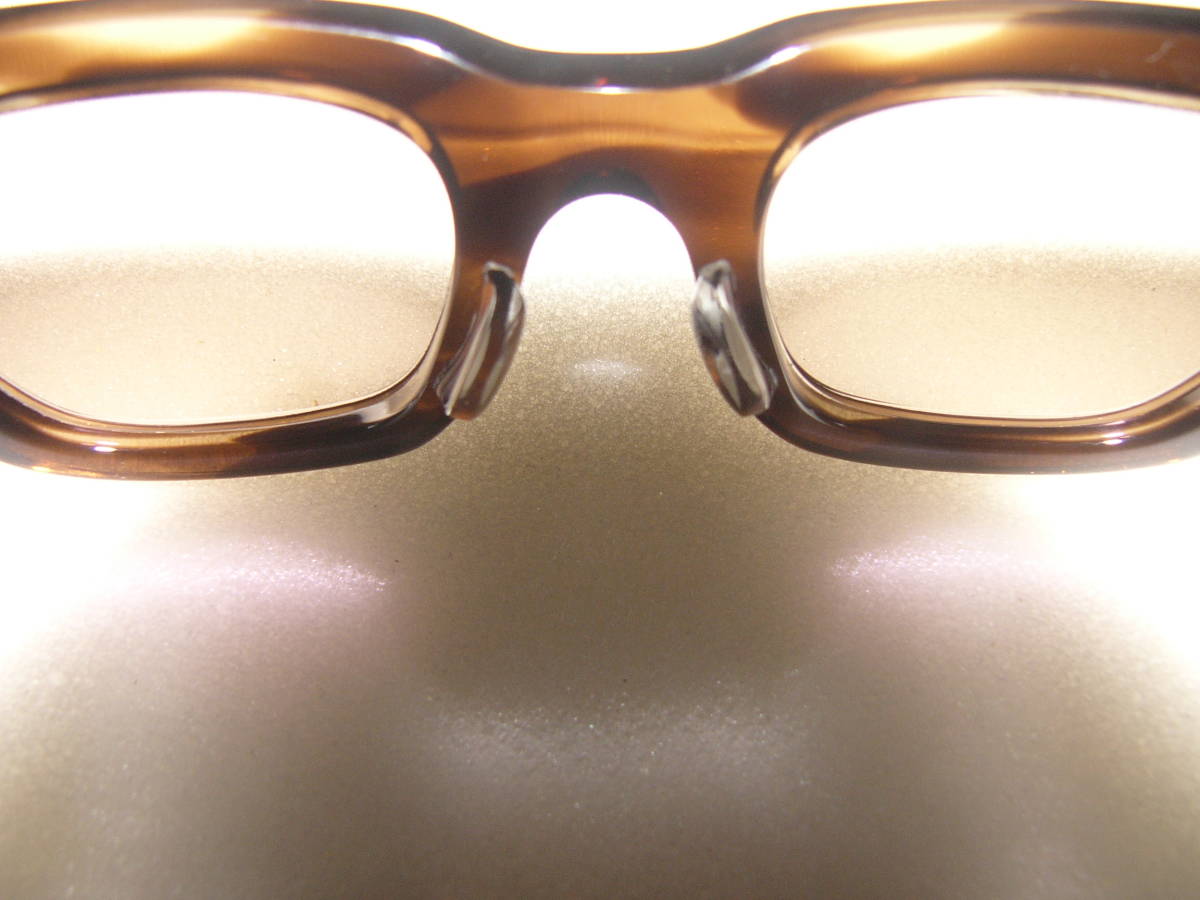 EFFECTOR / エフェクター / MUNAKATA /ムナカタ:レアカラーなコニャック(限りなく未使用・コレクション・試着のみ・度入り_画像5