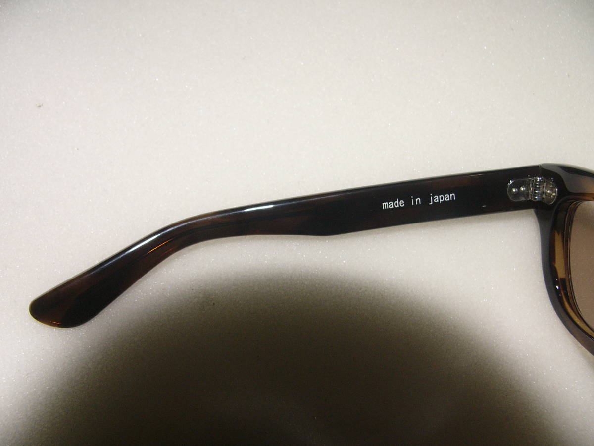 EFFECTOR / エフェクター / MUNAKATA /ムナカタ:レアカラーなコニャック(限りなく未使用・コレクション・試着のみ・度入り_画像7