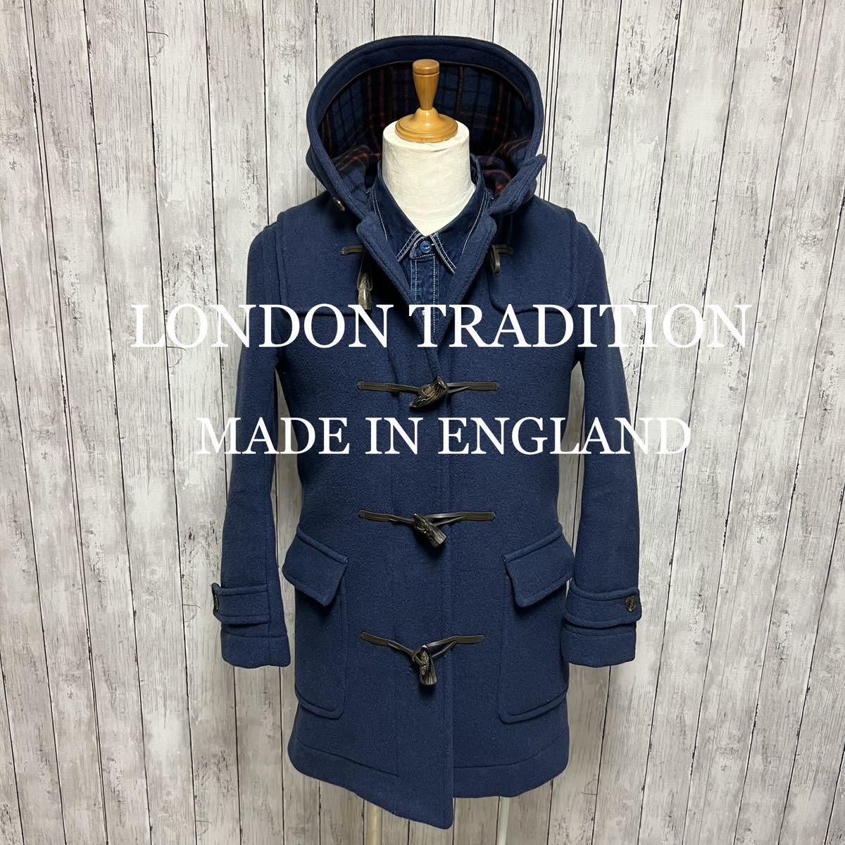 美品！LONDON TRADITION ダッフルコート！イギリス製！_画像1