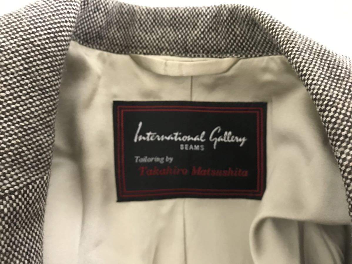 international gallery BEAMS ウールジャケット 日本製