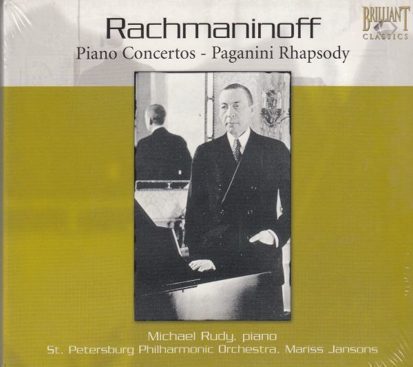 [2CD/Brilliant]ラフマニノフ:ピアノ協奏曲全集他/M.ルディ(p)&M.ヤンソンス&サンクト・ペテルブルグ・フィルハーモニー管弦楽団 1990-1993_画像1