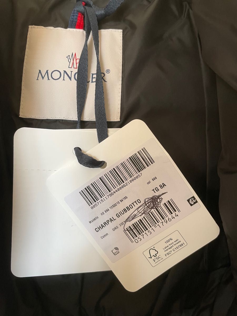 新品】MONCLERモンクレール CHARPAL 8A(130cm相当)黒 | noonanwaste.com