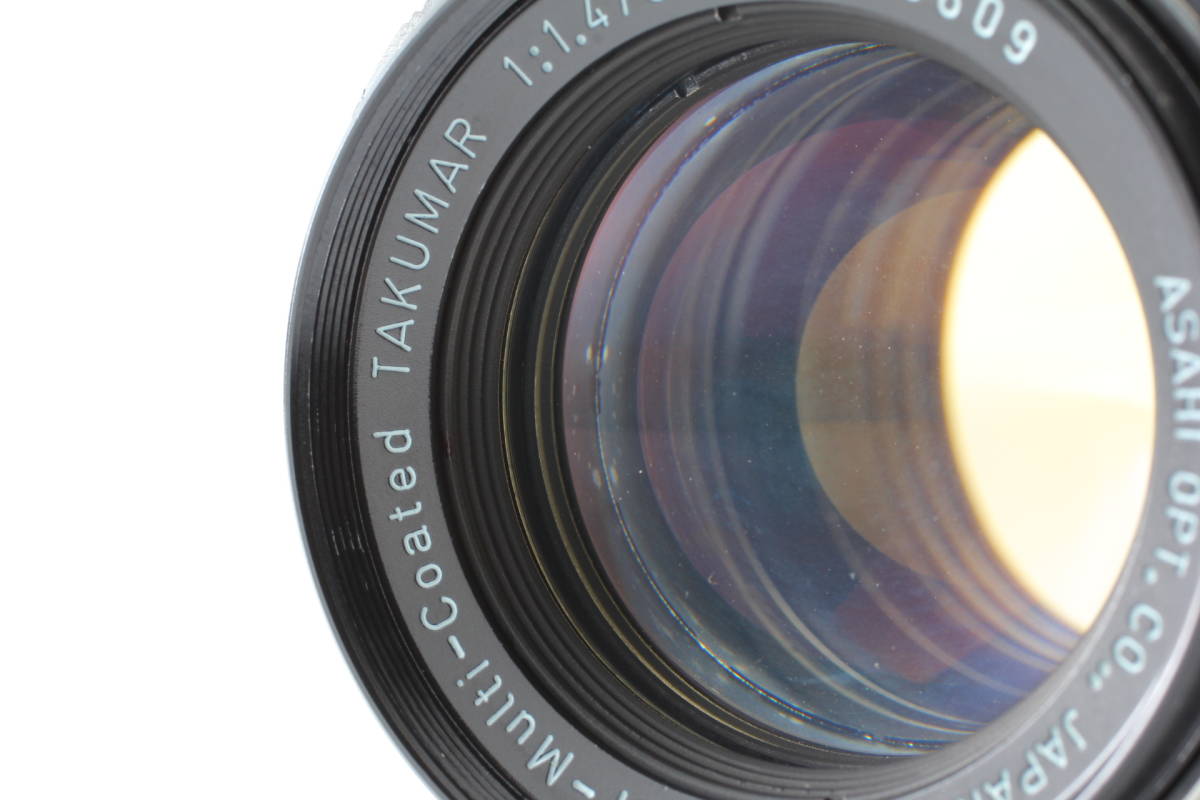 【並品】Pentax SMC Takumar 50mm f1.4 MF Standard Lens for M42 ペンタックス 701@BY_画像1