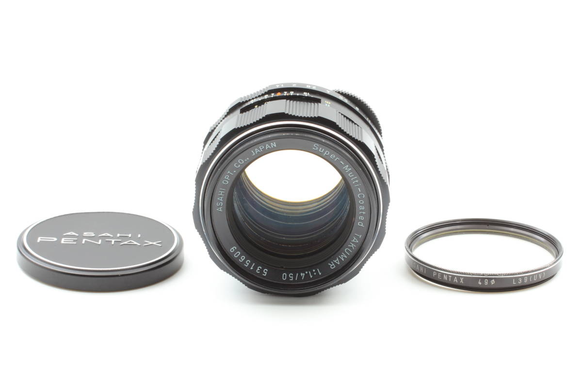 【並品】Pentax SMC Takumar 50mm f1.4 MF Standard Lens for M42 ペンタックス 701@BY_画像3