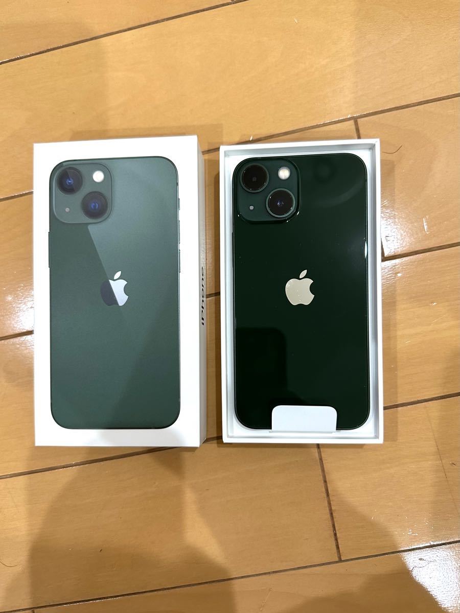 本日のみの価格 新品 未使用 iphone13 128GB グリーン 利用制限