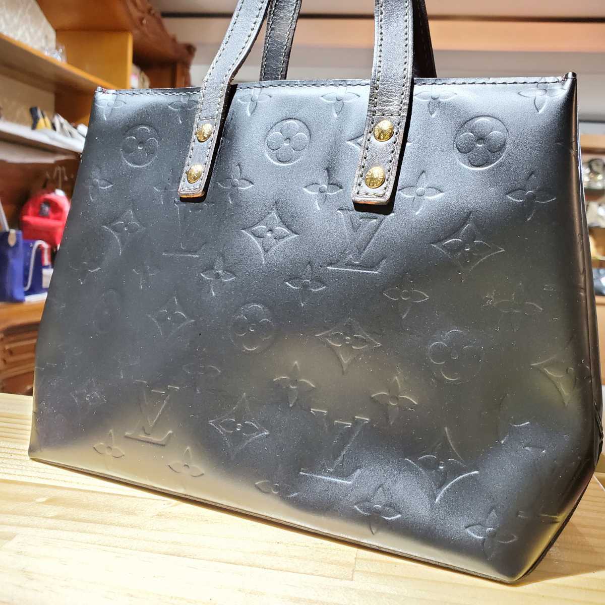 訳ありセール 格安) 美品 ルイヴィトン ヴェルニ リードPM