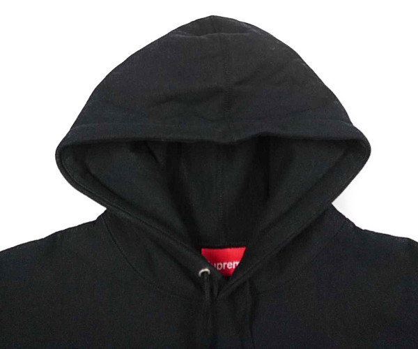 SUPREME シュプリーム 21AW Arabic Logo hooded Sweatshirt アラビック ロゴ スウェットパーカー ブラック サイズL 正規品N80/29283_画像4