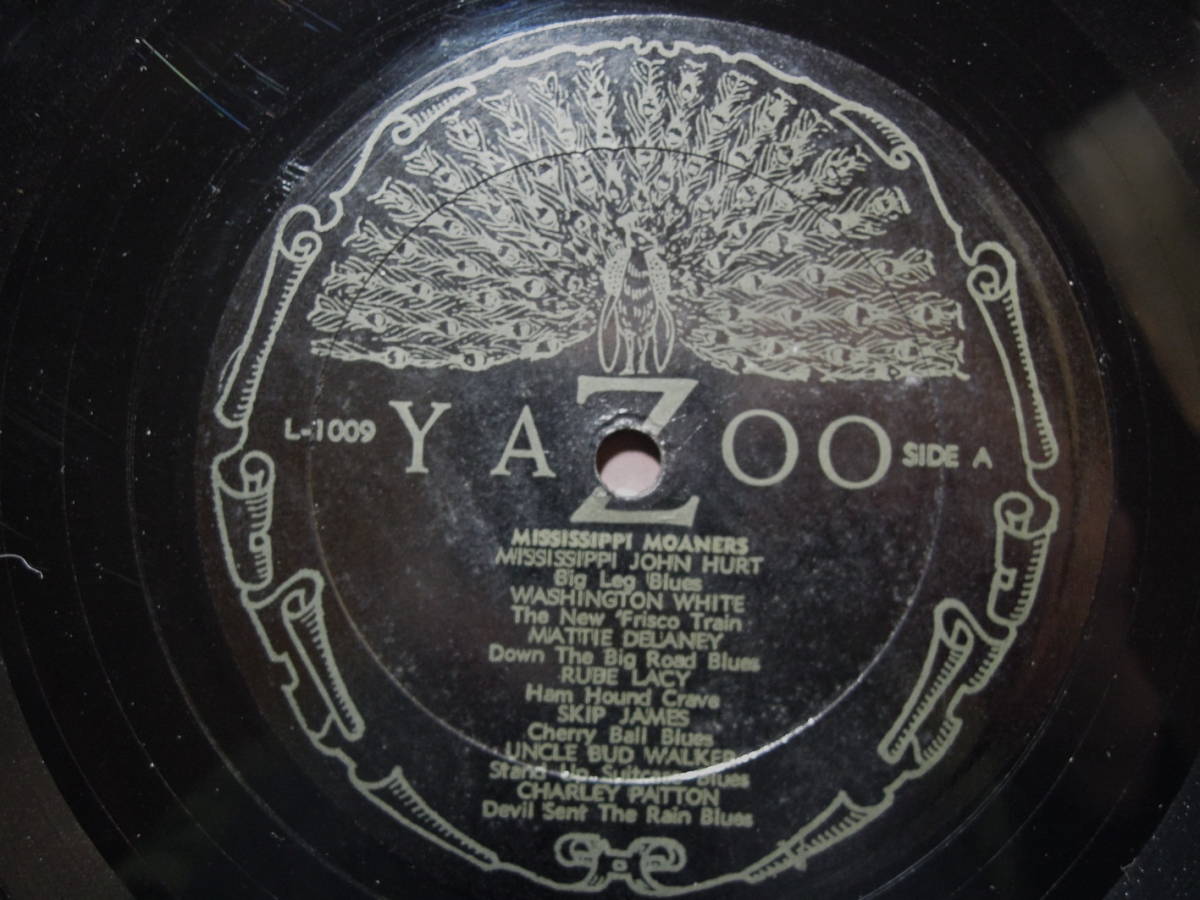 Mississippi Moaners 1927 - 1942　US LP Yazzoo Original Black Label Rare 60' Issue_画像3