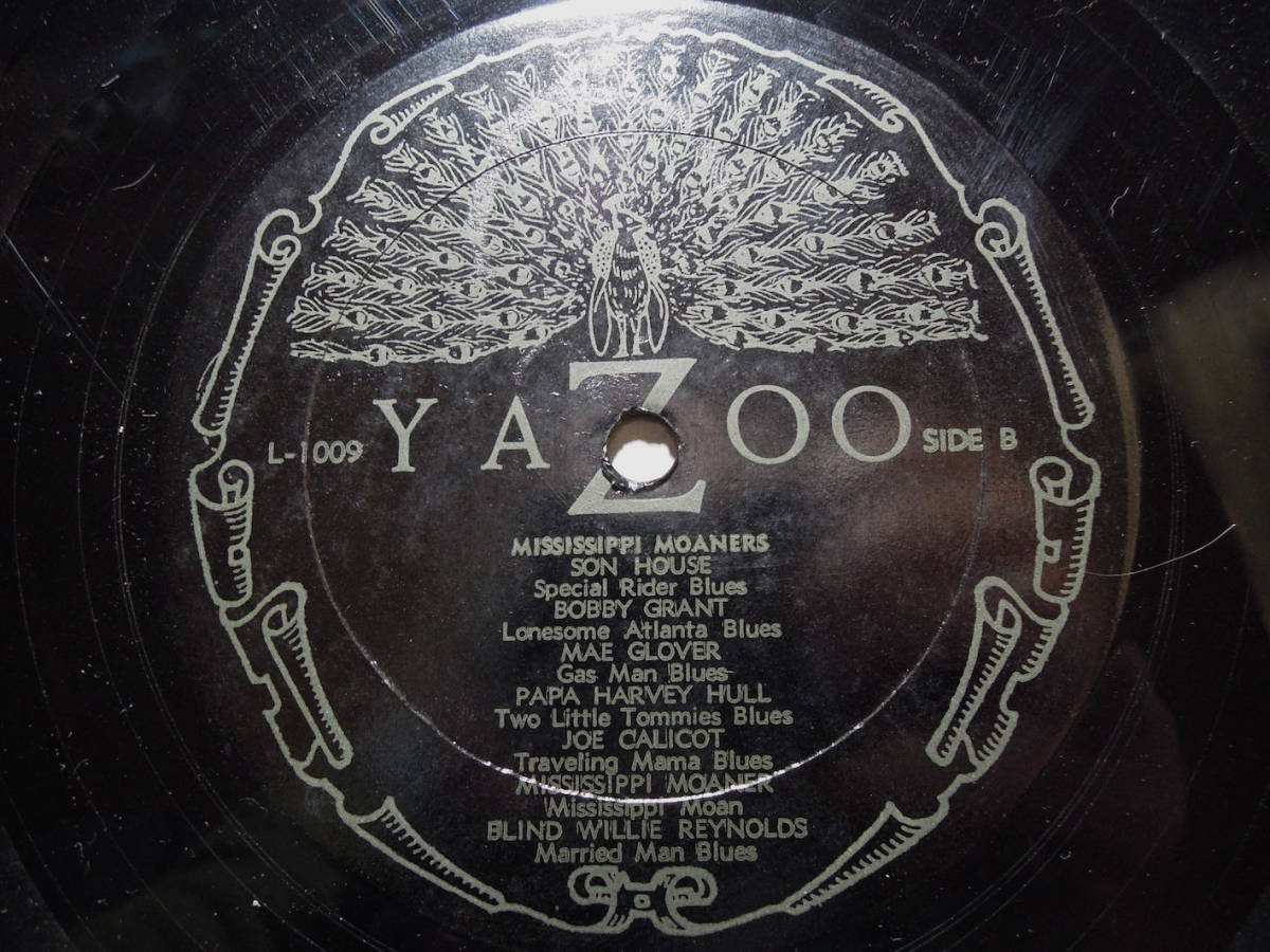 Mississippi Moaners 1927 - 1942　US LP Yazzoo Original Black Label Rare 60' Issue_22111901