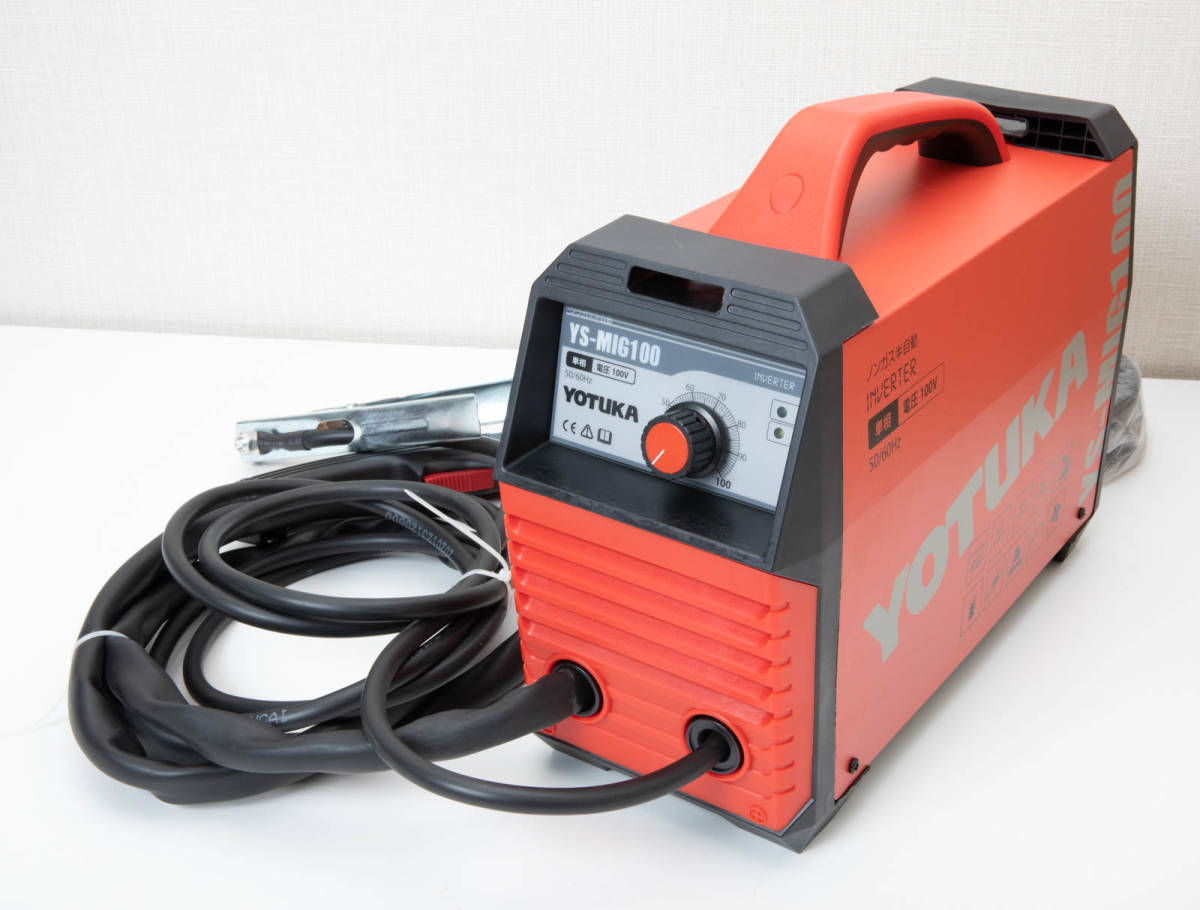 送料無料】 YOTUKA 半自動溶接機 YS-MIG100 半自動 インバーター 100V