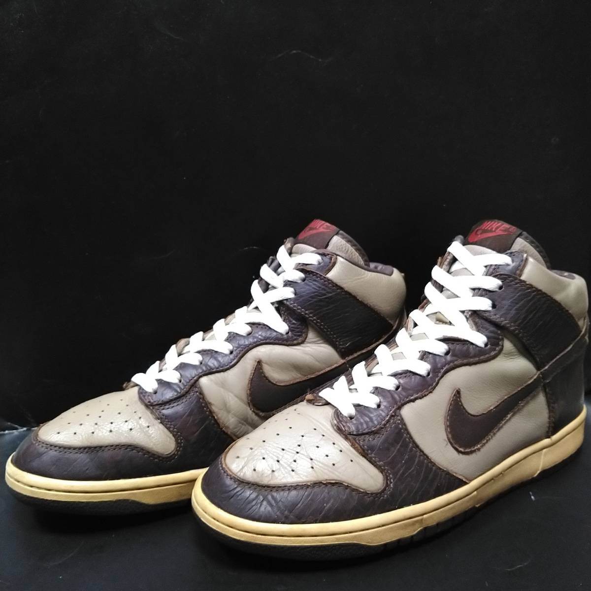 NIKEナイキ2003年DUNK HIGHダンクハイ24.5㎝ブロンコス新品箱付-