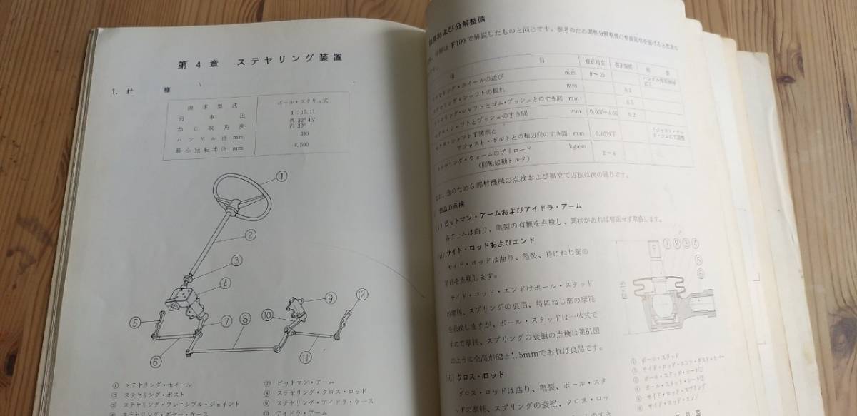 ダイハツ　コンパーノ　F30V　F30G　整備書　修理書　昭和38年　1963年_画像6