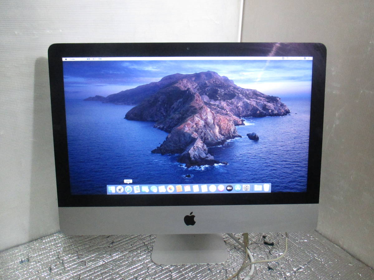 [H2-2/A41124-1]美品★Apple iMac A1418(21.5-inch, Late 2012) i5-2.7GHz/HDD1.0TB/メモリ8GB/無線/MacOS Catalina 10.15.7★_画像1