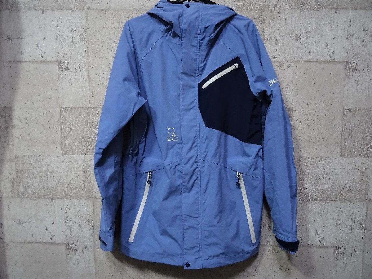 お見舞い JACKET F+LIGHT KAMIKAZE REW 02 クリーニング済み 中古 水色