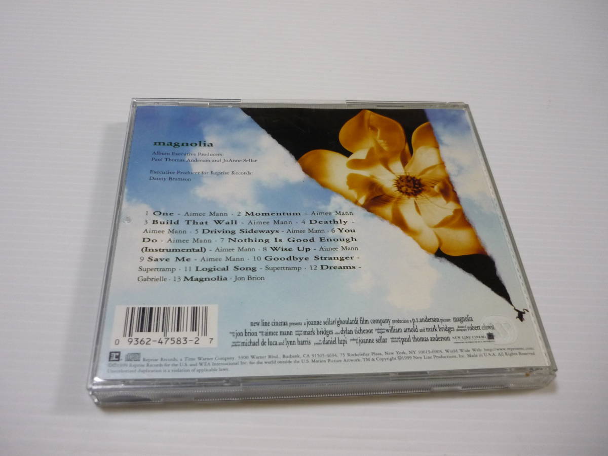 【送料無料】CD Magnolia Music From the Motion Picture エイミー・マン サウンドトラック サントラ OST 映画 洋画_画像2