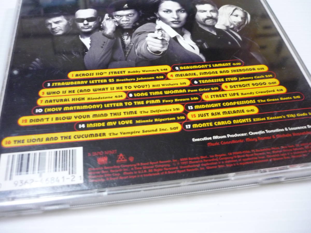 【送料無料】CD Jackie Brown Music From The Miramax Motion Picture ジャッキー・ブラウン サウンドトラック サントラ OST 映画 洋画の画像3