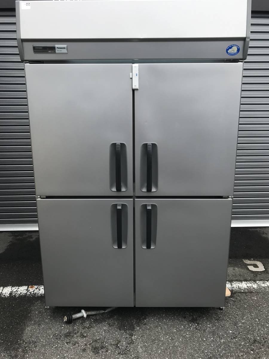 パナソニック 4枚扉縦型冷蔵庫 SRR-K1281S 単相100V 2019年製　中古品