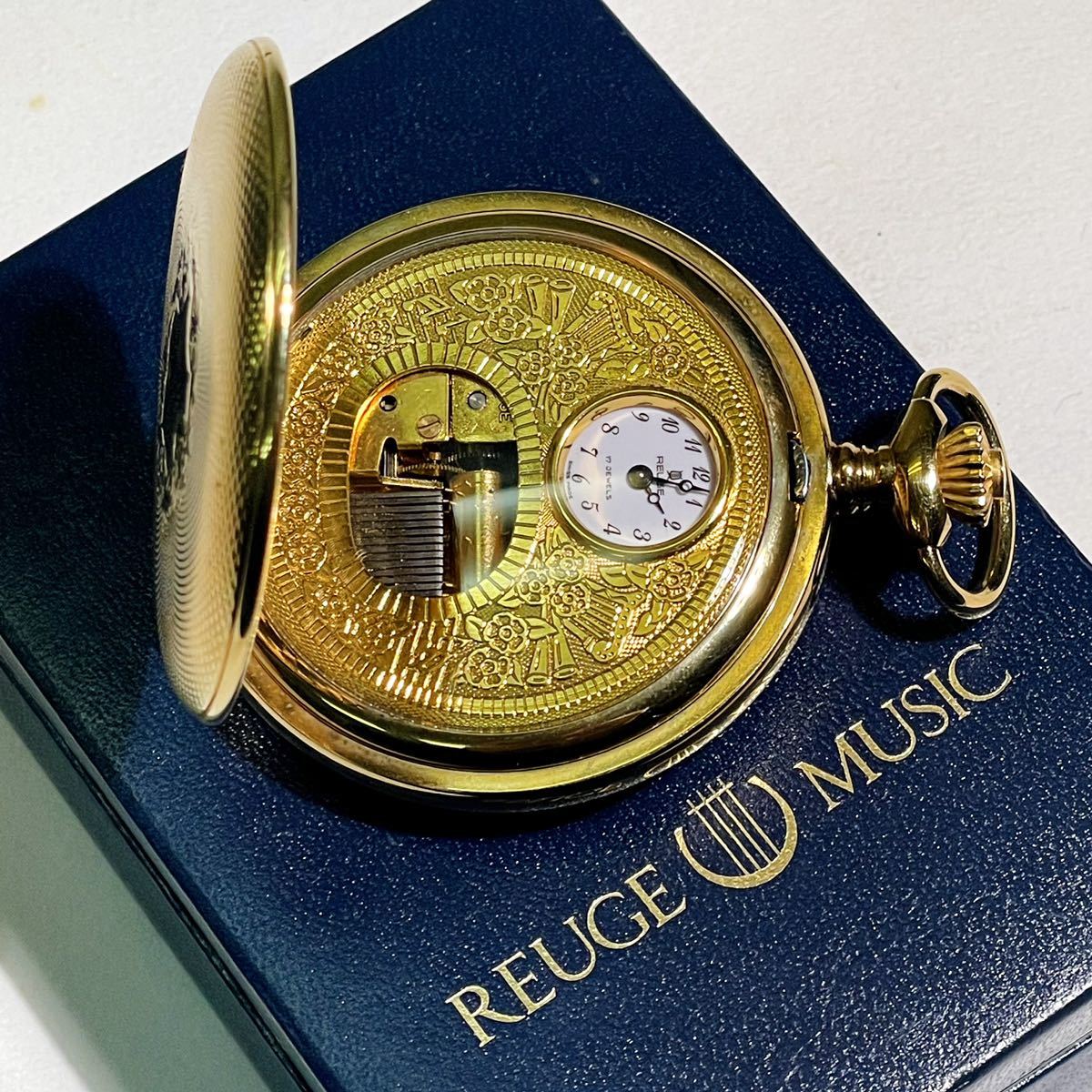 REUGE MUSIC リュージュ オルゴール 懐中時計の画像1