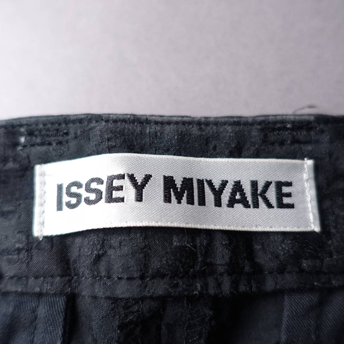 ISSEY MIYAKE/イッセイミヤケ/2/日本製/加工パンツ/ブラック/黒/スラックス/レディース/ボトムス_画像3