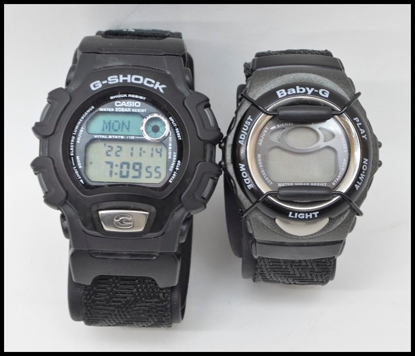 Yahoo!オークション - 2点セット CASIO G-SHOCK Baby-G ペア...