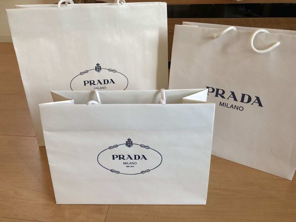 PRADAプラダショップ袋 包装紙付き-