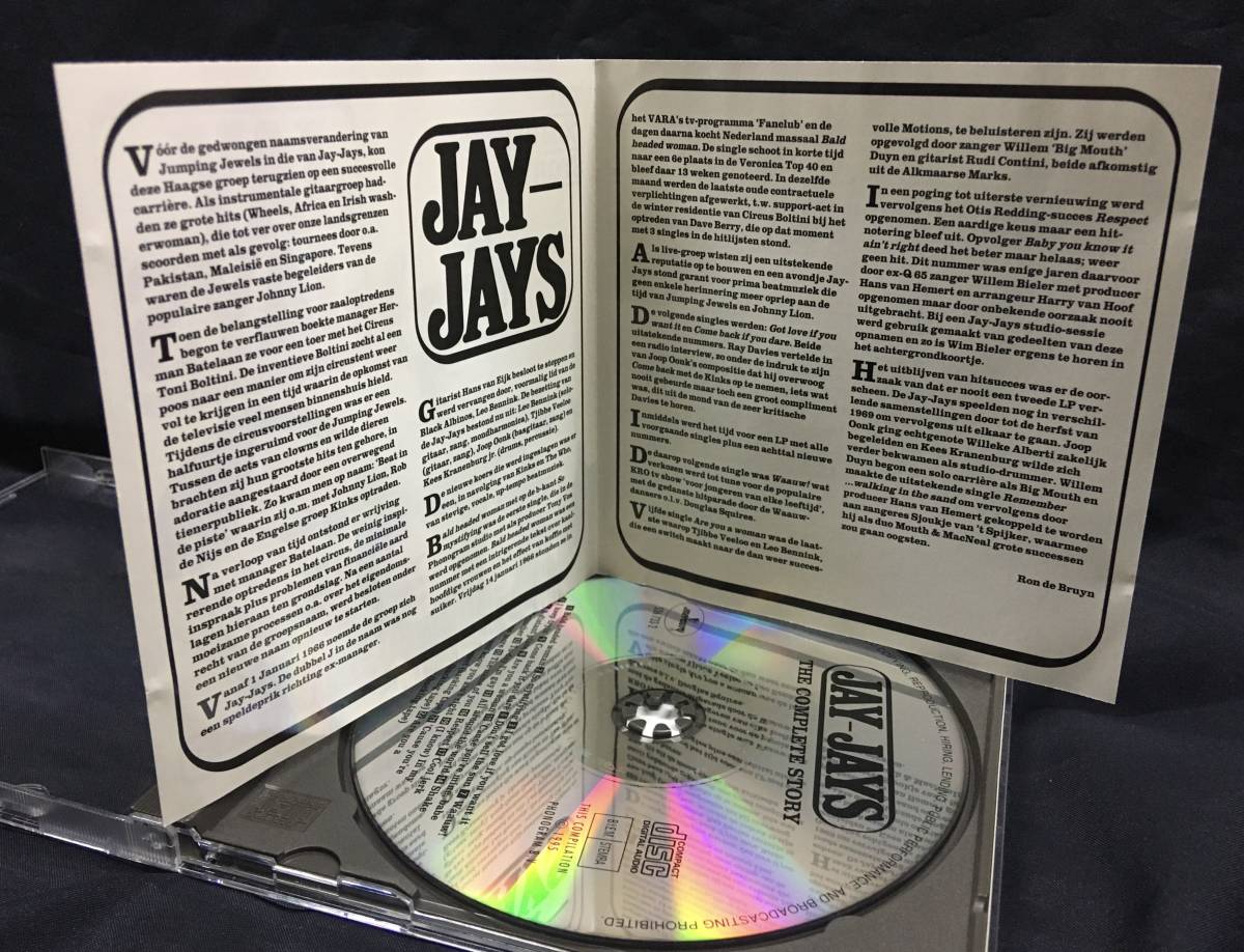 CD【THE COMPLETE STORY】JAY-JAYS（ジェイジェイズ 60'S ダッチガレージビートサイケ）_画像3