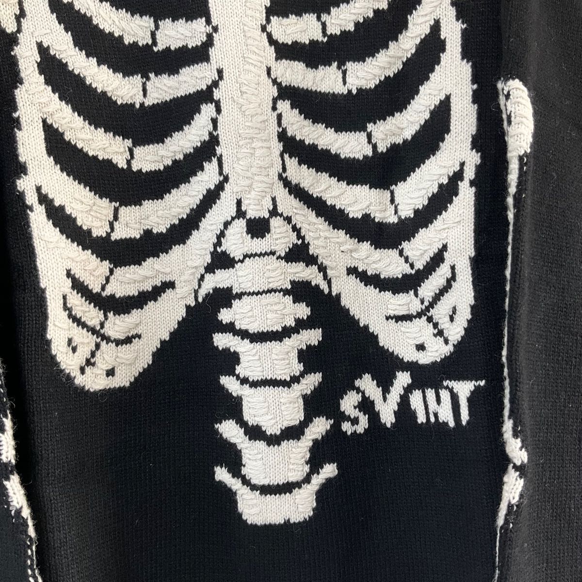 セントマイケル 22AW BONE KNIT SAINT MICHAEL ニットセーター セントマイケル 22AW BONE KNIT SAINT MICHAEL ニットセーター