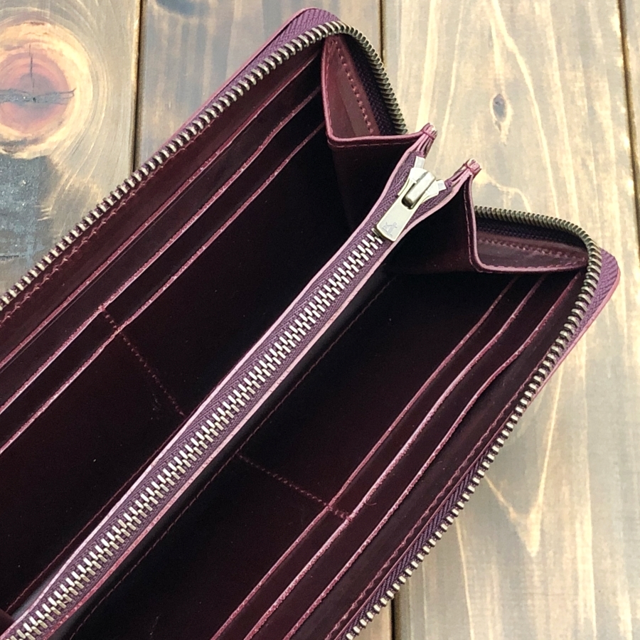 HORWEEN ホーウィン シェルコードバン × クロムエクセル 長財布