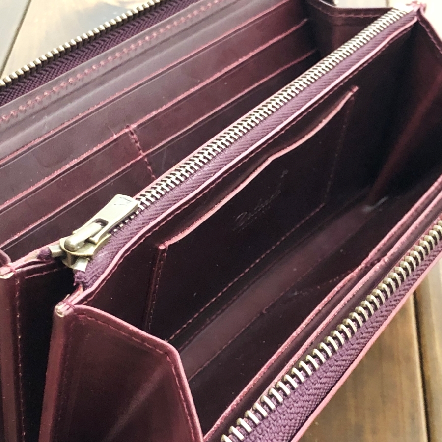 HORWEEN ホーウィン シェルコードバン × クロムエクセル 長財布