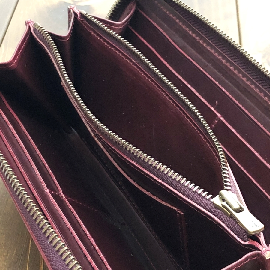 HORWEEN ホーウィン シェルコードバン × クロムエクセル 長財布