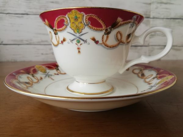 専用ページHOYAボーンCHINAカップ&ソーサー1客ROYALレッ-