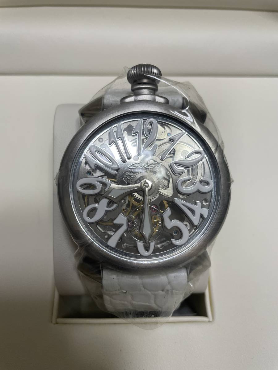 ガガミラノ マヌアーレ48mm スケルトン 5310.01 新品未使用
