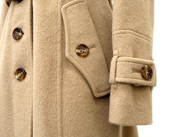 BURBERRY LONDON/バーバリー ロンドン アンゴラ 羊毛 FOXファー襟