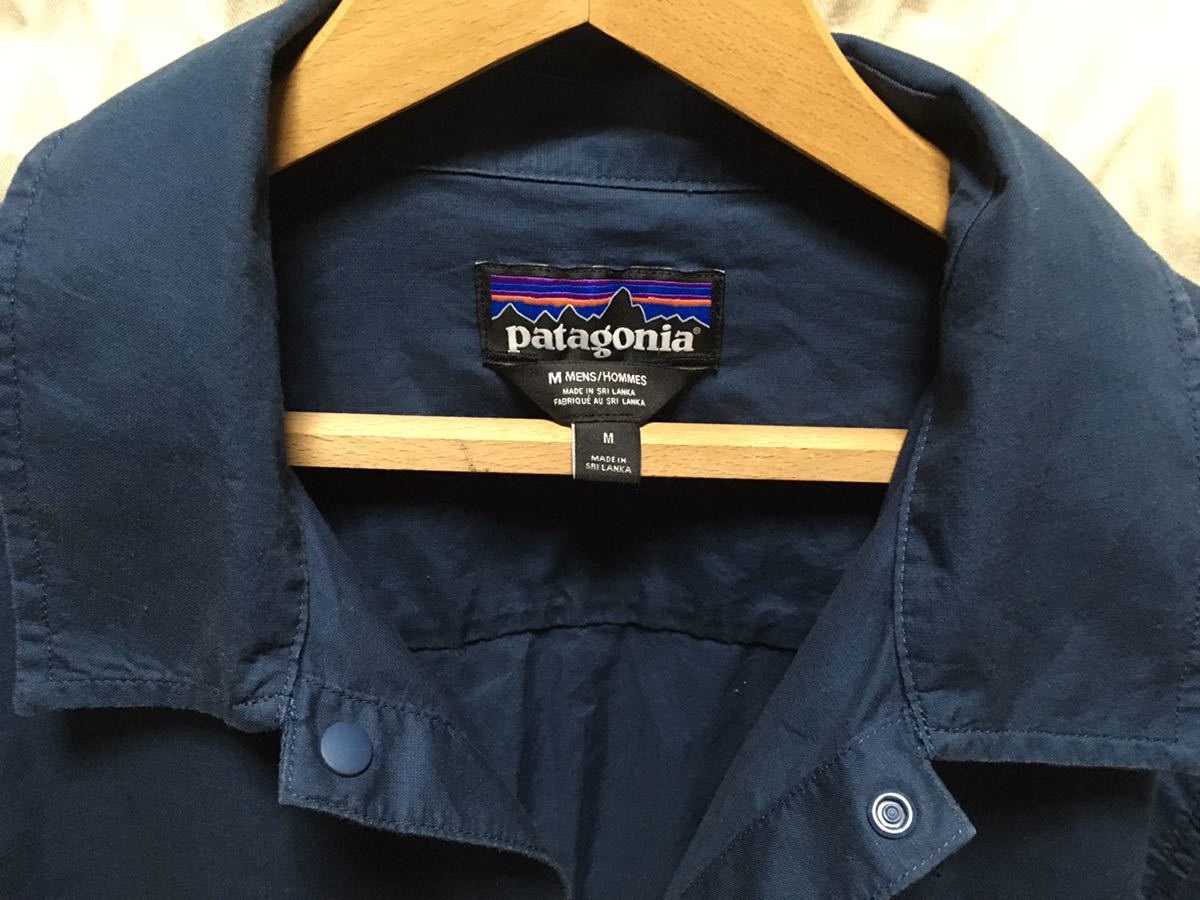 美品 patagonia オールウェア ヘンプ コーチズジャケット M 廃番カラー