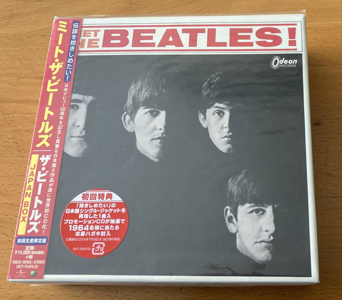 ビートルズ【the Beatles】JAPAN BOX 紙ジャケ 復刻帯 limited 