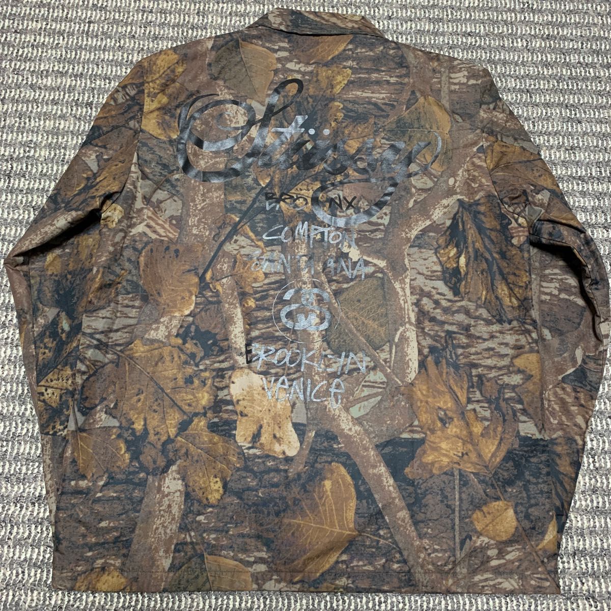 ステューシー stussy リアルツリー コーチジャケット ワールド ステューシー stussy リアルツリー コーチジャケット ワールド