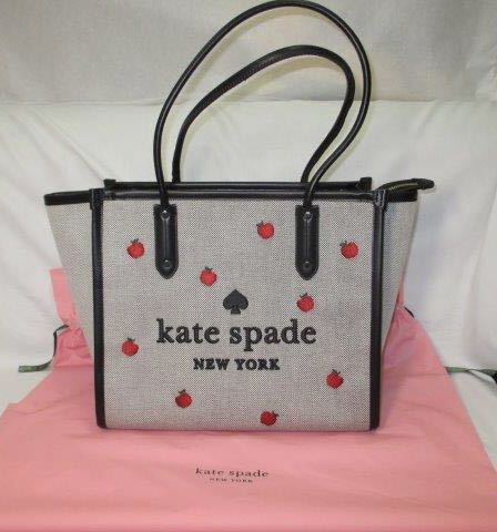 新作 新品 ケイトスペード トートバッグ エラ kate spade NEW YORK 新作 リンゴ ラッピングOK 定価73,000円