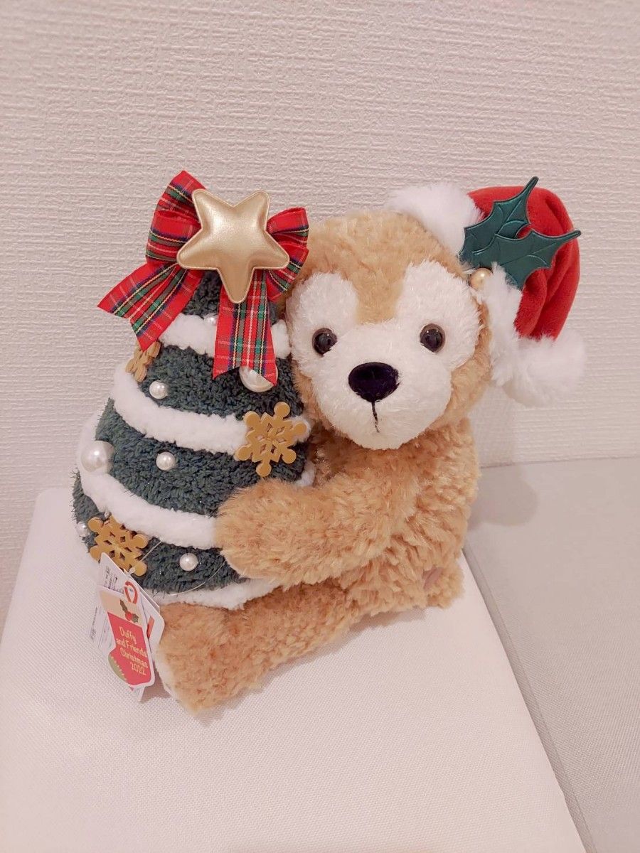 クリスマスツリー2022 ダッフィー ぬいぐるみ 東京ディズニーシー 