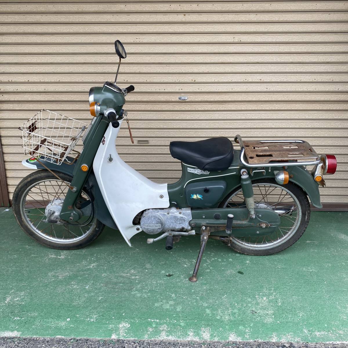 激レア】SUZUKI バーディー70 2スト 当時物マニュアル付き ジャンク