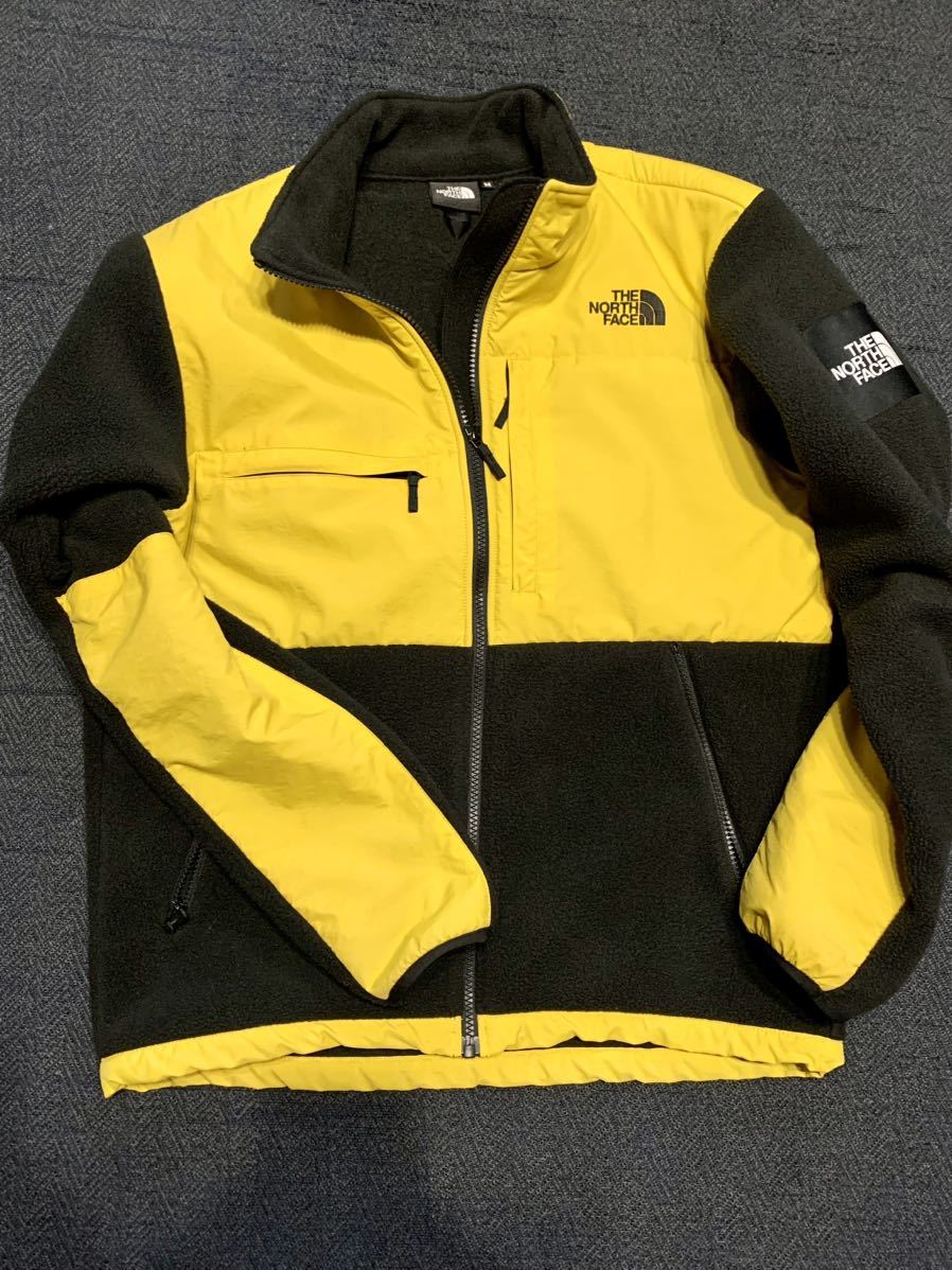 デナリジャケット イエロー Mサイズ 美品 NA71831 finihotel.com
