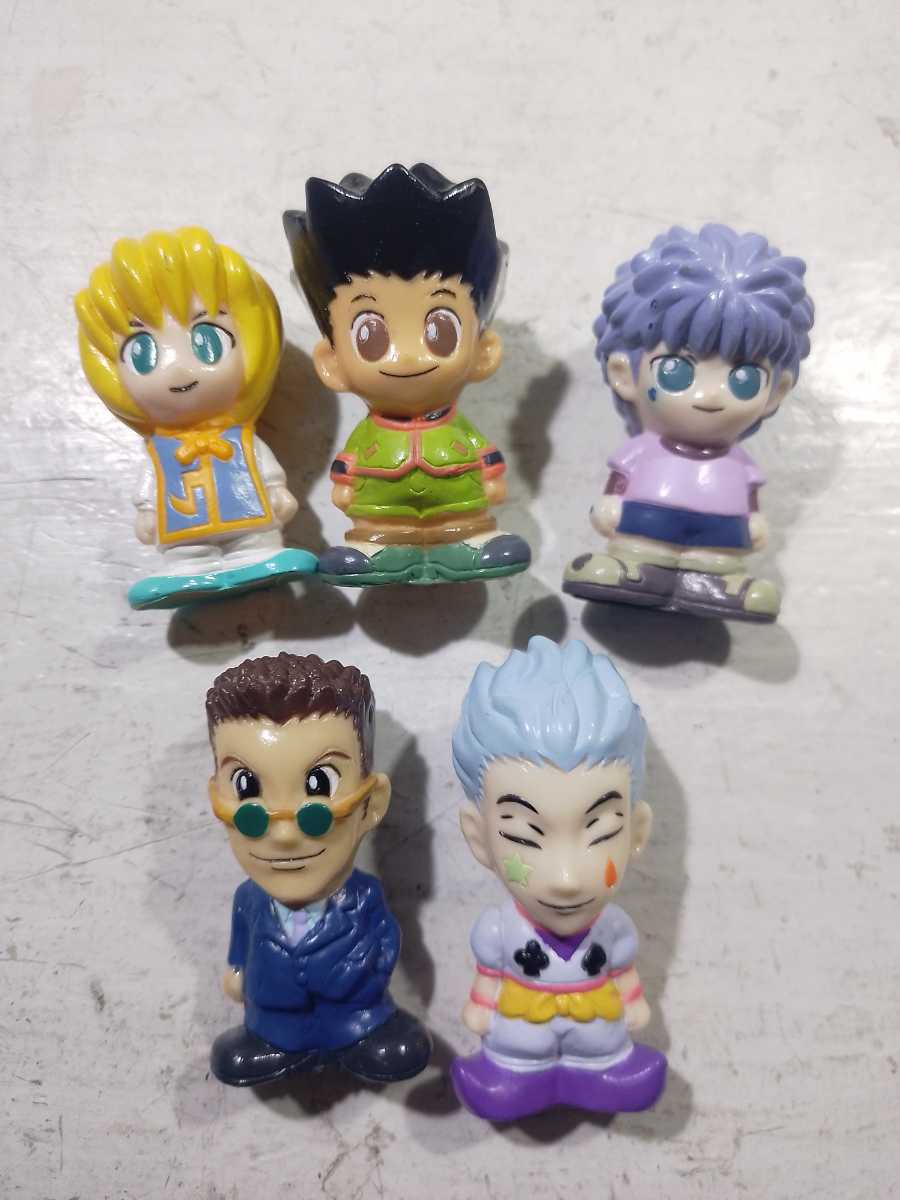 ハンターハンター クラピカ&キルア&ヒソカ&レオリオ マスコット 19