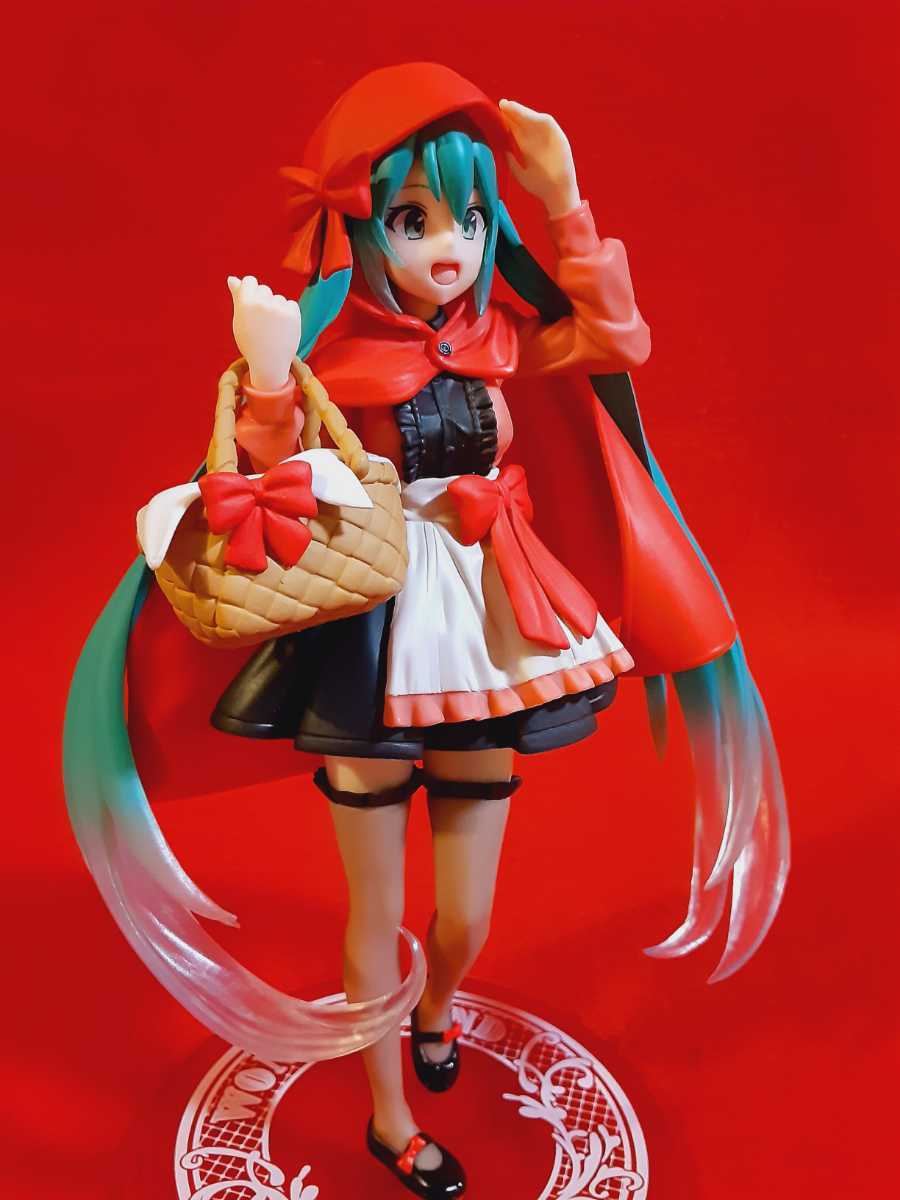 初音ミク Wonderland フィギュア 赤ずきん VOCALOID Hatsune 初音ミク Wonderland フィギュア 赤ずきん VOCALOID Hatsune