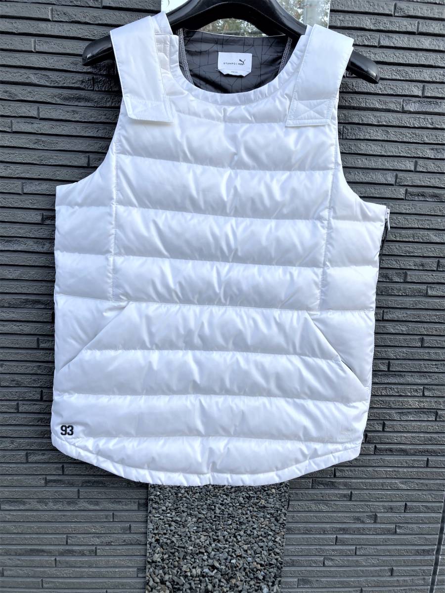 美品 Stampd×Puma プーマ スタンプド Nylon Vest ダウンベスト